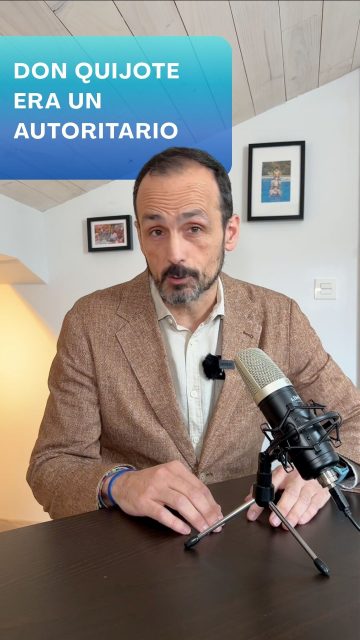 🧐 Don Quijote no era un soñador, sino un autoritario...
🎙️ Si quieres saber más sobre el personaje creado por Miguel de Cervantes, escucha mi podcast 'Las palabras cuentan'.
📣 Lo tienes en tu plataforma favorita.