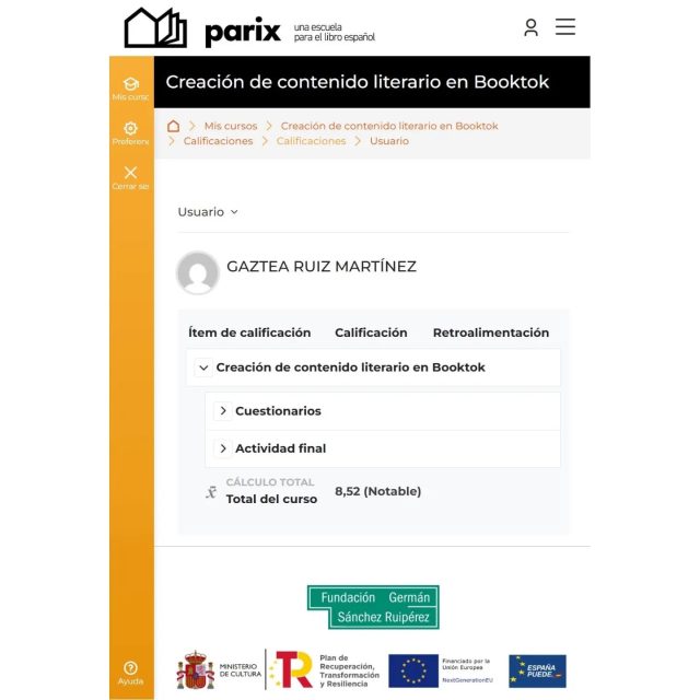 Ya soy #booktoker. 😄
@parixescuela